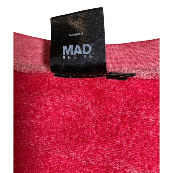 MAD Engine Women’s Red Snoopy Sweater – Relaxed Fit – Size 18/20 - Picture 5 of 9